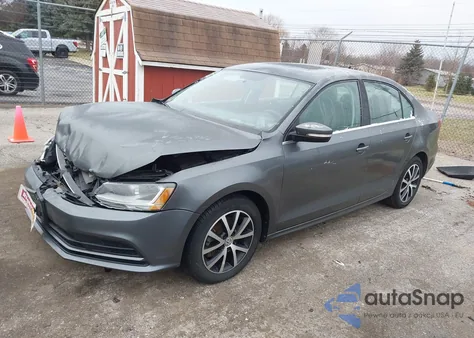 2017 Volkswagen Jetta 1.4T Se из США, поврежденный, VIN 3VWDB7AJ8HM407792